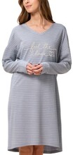 Triumph Lounge Me Cotton NDK SLS Nightdress Grå 38 Dame