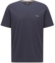 BOSS Mix and Match T-shirt With Logo Mörkblå bomull Small Herr