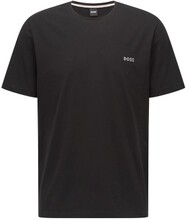 BOSS Mix and Match T-shirt With Logo Svart bomull Small Herr