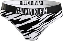 Calvin Klein Classic Print Bikini Bottom Zebra Large Dam