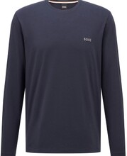 BOSS Mix and Match Long Sleeve Shirt Mörkblå bomull Small Herr