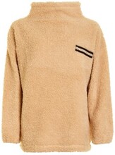 Missya Teddy Sweatshirt Beige polyester Medium Dam