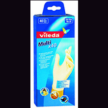 Vileda Vileda Natural Latex 40 engångshandskar 4023103086456 Replace: N/A