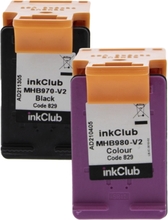 inkClub Multipack bläckpatroner - ersätter HP 304 svart & färg MHB9-2-V2 ersätter 3JB05AE