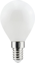 Lampa E14 LED opal dimbar 4,5W 3000-2200K 470 lumen