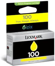 Lexmark Lexmark 100 Mustepatruuna keltainen, 200 sivua