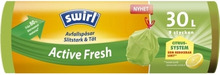 SWIRL Swirl-roskapussi Active Fresh 30 L, 9-pakkaus
