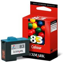 Lexmark Lexmark 83HC Mustepatruuna 3-väri, 29 ml