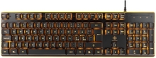 DELTACO Deltaco DK210 Gaming Tastatur, LED, USB, Nordic