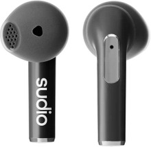 Sudio SUDIO Headphone In-Ear N2 True Wireless musta