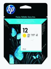 HP HP 12 Blækpatron gul, 55 ml