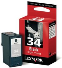 Lexmark Lexmark 34XL Blækpatron sort