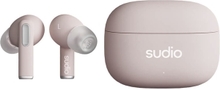 Sudio Sudio A1 Pro In-Ear True Wireless ANC Høretelefoner Pink