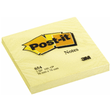 Post-it 654, 76x76mm, 12 st