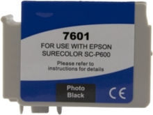 WL Bläckpatron, ersätter Epson T7601, fotosvart, 32 ml 0T7601 ersätter T7601