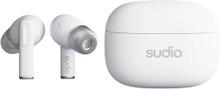 Sudio Sudio A1 Pro In-Ear True Wireless ANC Høretelefoner Hvid