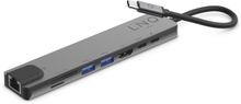 LINQ LINQ 8 in 1 PRO USB-C Multiport Hub