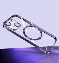 Turtos Mobilcover MagSafe Transparent iPhone 15 Plus, Purple