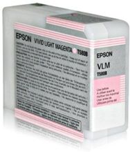 Epson Epson T580B Mustepatruuna vaalea magenta