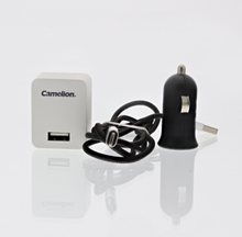 Camelion Camelion USB-laturi for Lightning Apple ja Micro-USB