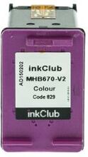 inkClub Mustepatruuna, korvaa HP 301XL, 3-väri, 340 sivua