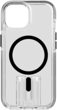 Mobilskal Evo Crystal Kick MagSafe iPhone 15 Transparent