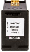 inkClub Mustepatruuna, korvaa HP 62XL, musta, 600 sivua