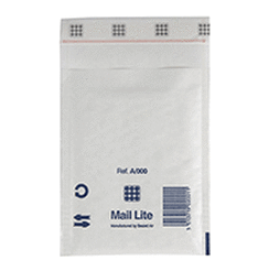 Other Boblekonvolut Mail Lite A0 110x160 mm hvid, 100 stk.