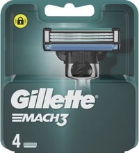 Gillette Gillette Mach3 Parranajoterät, 4 kpl