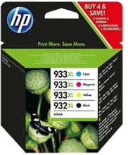 Multipack HP 932XL/933XL - 4 patroner
