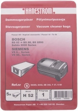 Haneström Støvsugerposer, papir, 5stk.