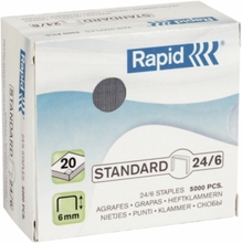 Klammer Rapid Standard 24/6 Galv.5000