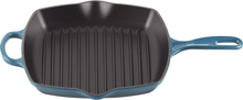 Le Creuset - Signature grillpanne kvadratisk 26 cm deep teal