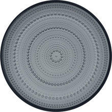 Iittala - Kastehelmi tallerken 24,8 cm mørk grå
