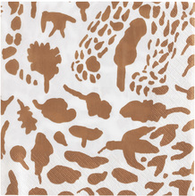 Iittala - Oiva Toikka Collection serviett 33x33 cm cheetah brun