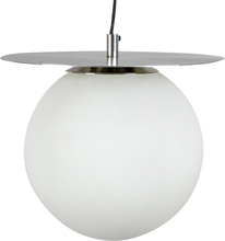Byon - Lush Globe taklampe 27 cm sølv/hvit