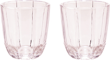 Holmegaard - Lily vannglass 32 cl 2 stk cherry blossom