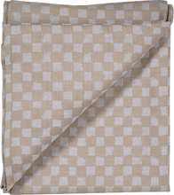 Byon - Checki bordduk 140x250 cm beige rutete