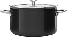 Kitchenaid - Steel Core Enamel gryte emalje 6L svart