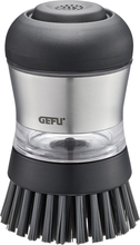 Gefu - Oppvaskbørste med dispenser rustfri