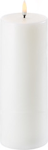 PIFFANY COPENHAGEN - LED kubbelys 20x7,8 cm nordic white