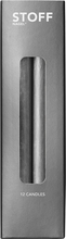Stoff Nagel - Lys 18 cm 12 stk grå