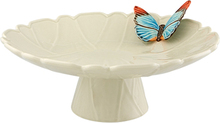 Bordallo Pinheiro - Cloudy Butterfly kakefat 39 cm
