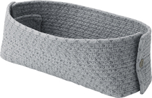 Rig-Tig - Knit-It brødkurv 15x30 cm grå