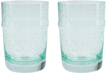 House Doctor - Rain glass 31 cl 2 stk aqua