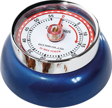 Zassenhaus - Retro Collection timer med magnet blå metallic