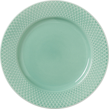 Lyngby Porcelain - Rhombe Color lunsjtallerken 21 cm aqua