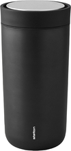 Stelton - To Go Click termokopp 0,4L stål svart