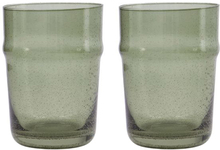 House Doctor - Rain glass 31 cl 2 stk grønn