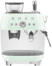 Smeg - Espressomaskin EGF03 2,4L m/kaffekvern pastell grønn